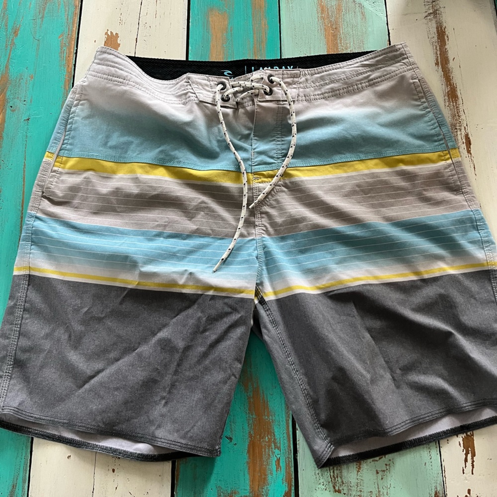 Men's Multi-Color Swim Shorts